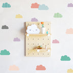 Rainbow Heaven Cloud Wall Stickers Living Room Background Furniture Decoration Stickers