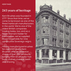 Exquisite Kent Fine Tail Comb -8T Hand-Made in England