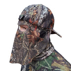 Mossy Oak Break-Up Camo Ansigtsmaske Hat til Jagt, Officielt Licenseret Camouflage (Small, 57cm, Hat Størrelse 7 1/8)