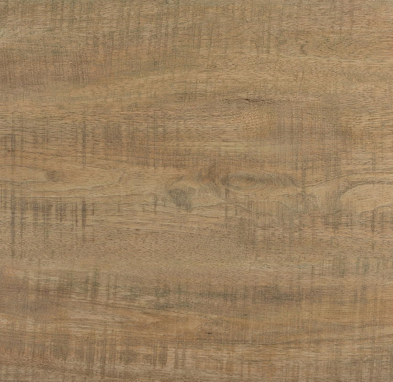Coaster Home Furnishings Zetta Square Living Room End Table Sofa Side Table Engineered Eco-Friendly Wood Look Laminate Veneer Rustic Farmhouse Mango Brown 708067
