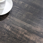 Farmhouse Coffee Table for Living Room, Wood Square Coffee Tables, 31.5" D x 31.5" W, Dark Rustic Oak