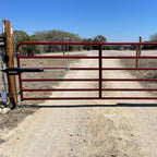 Ghost Controls Heavy-Duty Automatic Gate Opener Kit for Swing Gates with Long-Range Gate Opener Remote - Model TSS1