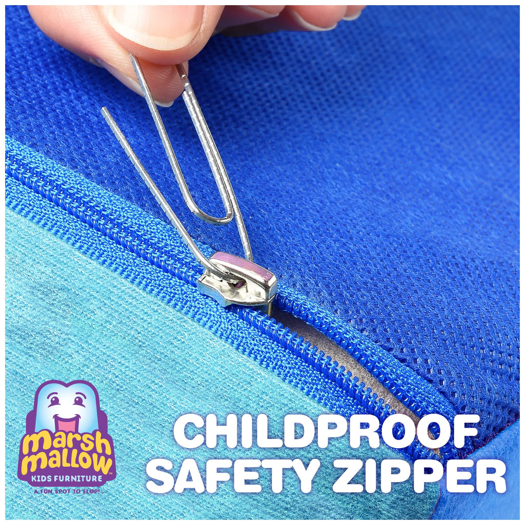 Meubles Marshmallow, canapé compressé en mousse 2-en-1 pour enfants à ouverture rabattable, Cars de Disney, multicolore