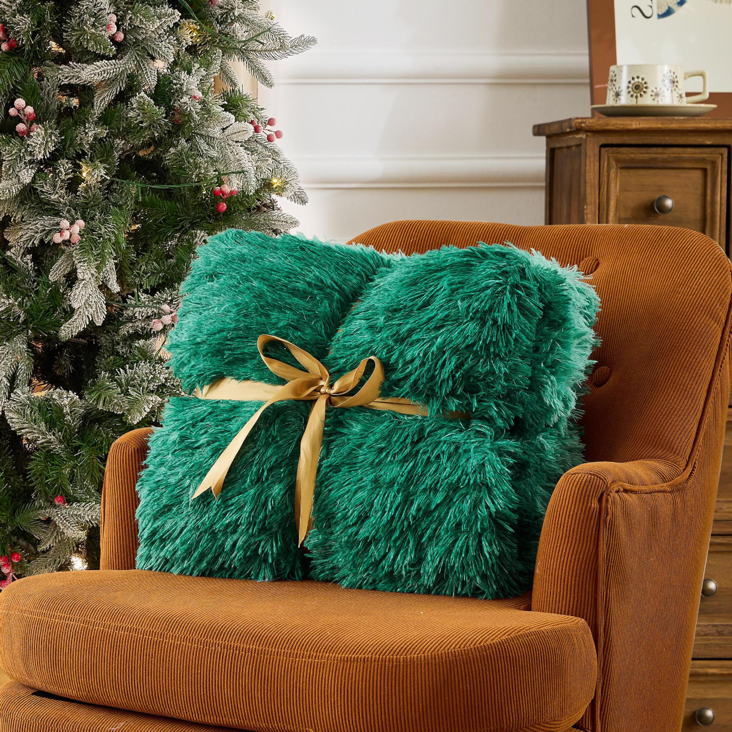 Elektrische Heizdecke mit Kunstpelz, Größe mit flauschigem Sherpa-Rücken, wärmende Plüschdecke Geschenk, weiche Heizdecken mit 10 Wärmeeinstellungen, 5 Zeiteinstellungen, ETL 50"x60", Anthrazitgrau