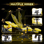 AA Products Gaming Chair Ergonomic High Back Computer Racing Chair Adjustable Office Chair with Footrest, Lumbar Support Swivel Chair - BlackOrange - Grand Goldman