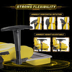 AA Products Gaming Chair Ergonomic High Back Computer Racing Chair Adjustable Office Chair with Footrest, Lumbar Support Swivel Chair - Black - Grand Goldman