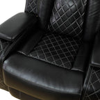AJI Power Recliner Living Room Set with LED for Living Room, Dormitory, Guest House, Playroom, Airbnb,Apartment - Grand Goldman