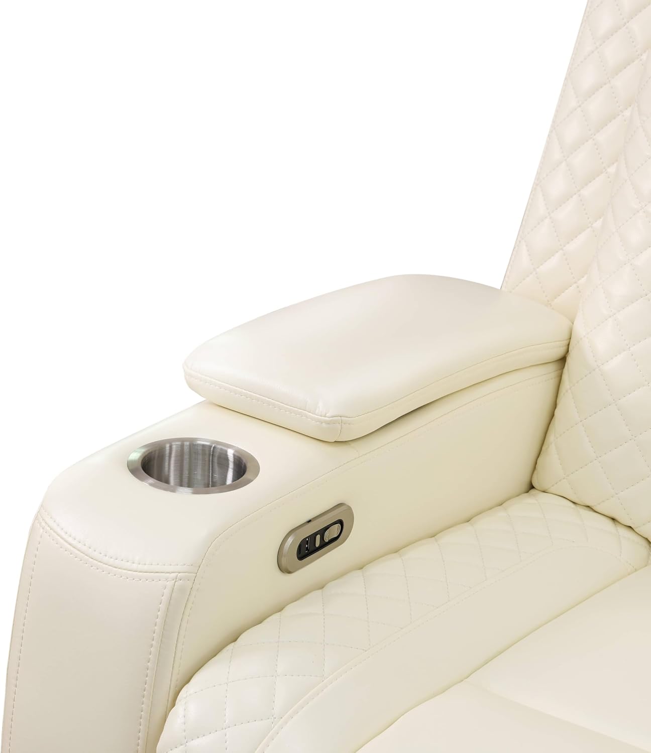 AJI Power Recliner Living Room Set with LED for Living Room, Dormitory, Guest House, Playroom, Airbnb,Apartment - Grand Goldman