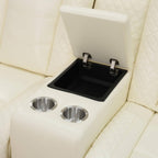 AJI Power Recliner Living Room Set with LED for Living Room, Dormitory, Guest House, Playroom, Airbnb,Apartment - Grand Goldman
