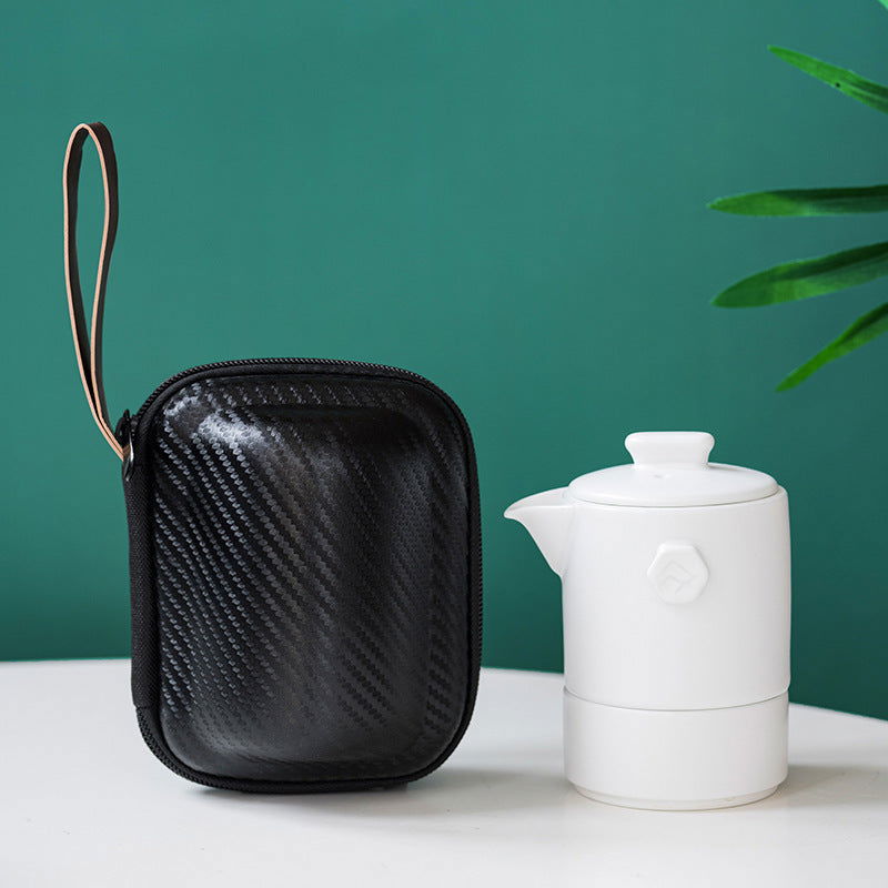 A three-cup kung fu tea set - Grand Goldman