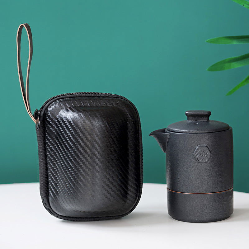 A three-cup kung fu tea set - Grand Goldman