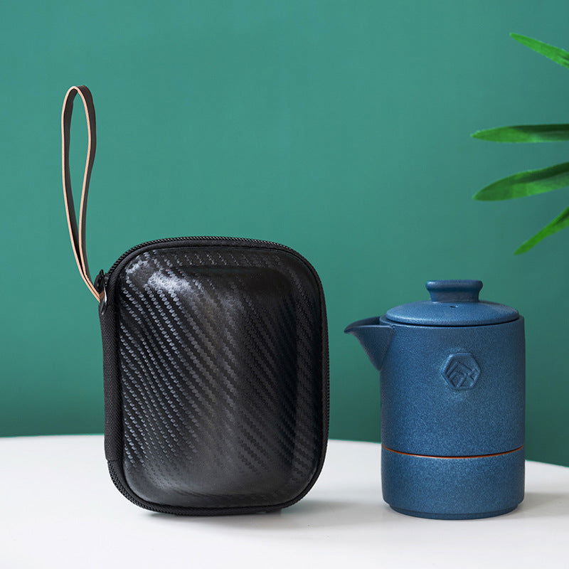 A three-cup kung fu tea set - Grand Goldman