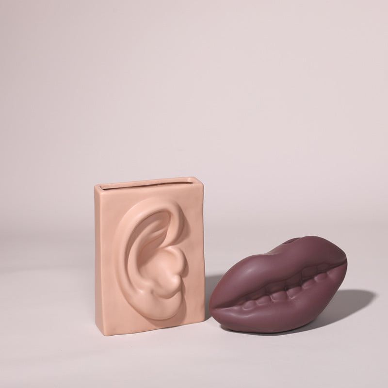 Abstract Art Ornaments Of Ceramic Vases - Grand Goldman