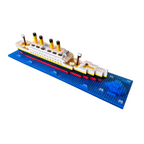 Titanic Model Building Block Set, Titanic Gifts, Titanic Toys with 1860 Pieces Micro Mini Blocks, DIY Bricks Toys for Adults