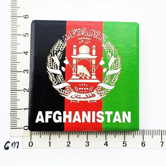 Afghanistan Sri Lanka Flag fridge magnets South Asia Tourism Souvenir Crafts Collection Gift Ceramic Refrigerator Magnets Decor - Grand Goldman