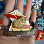 Africa Tunisia Tourist Fridge Magnets Camel Resin Tunis Tourism Memorial Decorative Handicrafts Magnets for Refrigerator Gifts - Grand Goldman