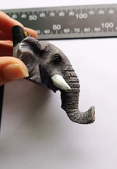 African Kenya 3d Resin Fridge Magnets Tourism Souvenir Rhinoceros Elephant Lion Giraffe Leopard Cape Buffalo Magnet Decorative - Grand Goldman