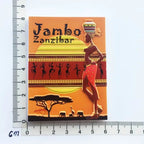 African Tanzania Fridge Magnet City Landscape Tourist Souvenirs Magnet Refrigerator Stickers Collection Gifts Home Decorations - Grand Goldman