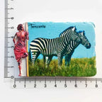 African Tanzania Fridge Magnet City Landscape Tourist Souvenirs Magnet Refrigerator Stickers Collection Gifts Home Decorations - Grand Goldman