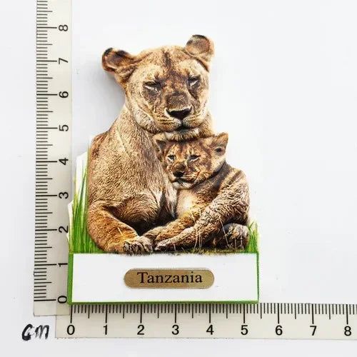 African Tanzania Fridge Magnet City Landscape Tourist Souvenirs Magnet Refrigerator Stickers Collection Gifts Home Decorations - Grand Goldman