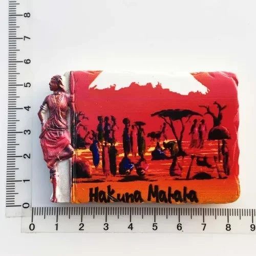 African Tanzania Fridge Magnet City Landscape Tourist Souvenirs Magnet Refrigerator Stickers Collection Gifts Home Decorations - Grand Goldman