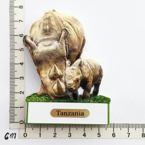African Tanzania Fridge Magnet City Landscape Tourist Souvenirs Magnet Refrigerator Stickers Collection Gifts Home Decorations - Grand Goldman