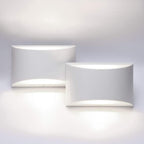 Aipsun Black Modern LED Wall Sconce Indoor Wall Lights 1 Pack Hardwired Up and Down Wall Mount Light for Living Room Bedroom Hallway Corridor Conservatory Warm White 3000K(with G9 Bulbs) - Grand Goldman