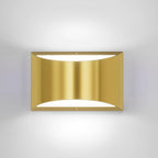 Aipsun Black Modern LED Wall Sconce Indoor Wall Lights 1 Pack Hardwired Up and Down Wall Mount Light for Living Room Bedroom Hallway Corridor Conservatory Warm White 3000K(with G9 Bulbs) - Grand Goldman