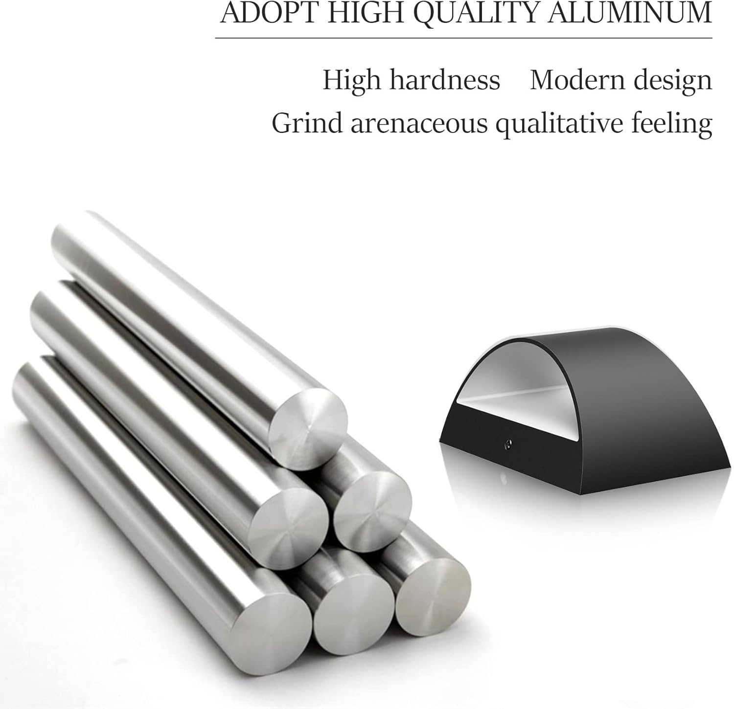 Aipsun Black Modern LED Wall Sconce Indoor Wall Lights 1 Pack Hardwired Up and Down Wall Mount Light for Living Room Bedroom Hallway Corridor Conservatory Warm White 3000K(with G9 Bulbs) - Grand Goldman