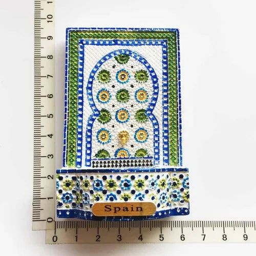 Alhambra Palace Granada Spain Magnet Refrigerator Sticker Spain Mirror Decorative Arts Crafts Travel Souvenir Collection Decor - Grand Goldman