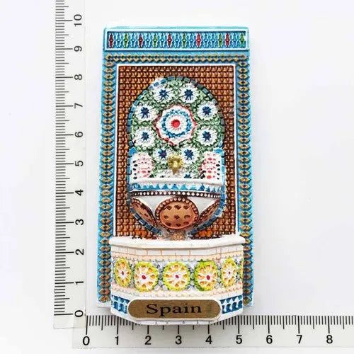 Alhambra Palace Granada Spain Magnet Refrigerator Sticker Spain Mirror Decorative Arts Crafts Travel Souvenir Collection Decor - Grand Goldman