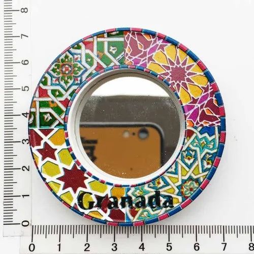Alhambra Palace Granada Spain Magnet Refrigerator Sticker Spain Mirror Decorative Arts Crafts Travel Souvenir Collection Decor - Grand Goldman