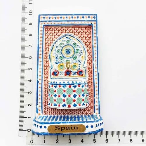 Alhambra Palace Granada Spain Magnet Refrigerator Sticker Spain Mirror Decorative Arts Crafts Travel Souvenir Collection Decor - Grand Goldman