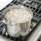 All-Clad Simply Strain Stainless Steel Multipot with Straining Lid, 6-Quart, Induction, Oven Broiler Safe 600F, Strainer, Pasta Strainer with Handle, Steamer Pot, Cookware, Home, Pots and Pans, Silver - Grand Goldman