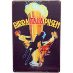 All You need is Beer Metal Tin Signs Beer Cups Posters Plate Wall Decoration for Bars Man Cave Cafe Clubs Retro Posters Plaque - Grand Goldman