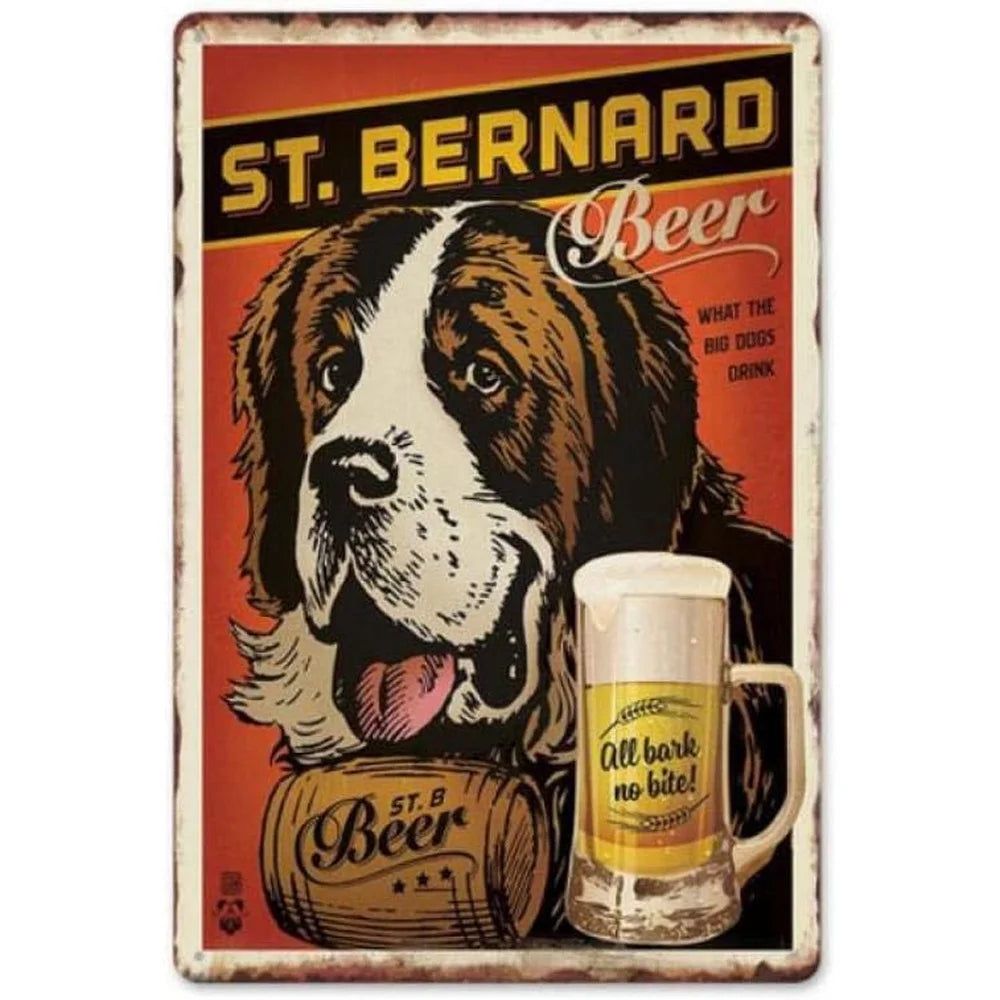 All You need is Beer Metal Tin Signs Beer Cups Posters Plate Wall Decoration for Bars Man Cave Cafe Clubs Retro Posters Plaque - Grand Goldman