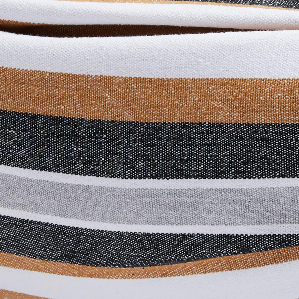 Amazon Basics Double Hammock with 9-Foot Space Saving Steel Stand and Carrying Case, 450 lb Capacity, Sunset Orange, Stripe, 110 x 47 x 43 inches - Grand Goldman