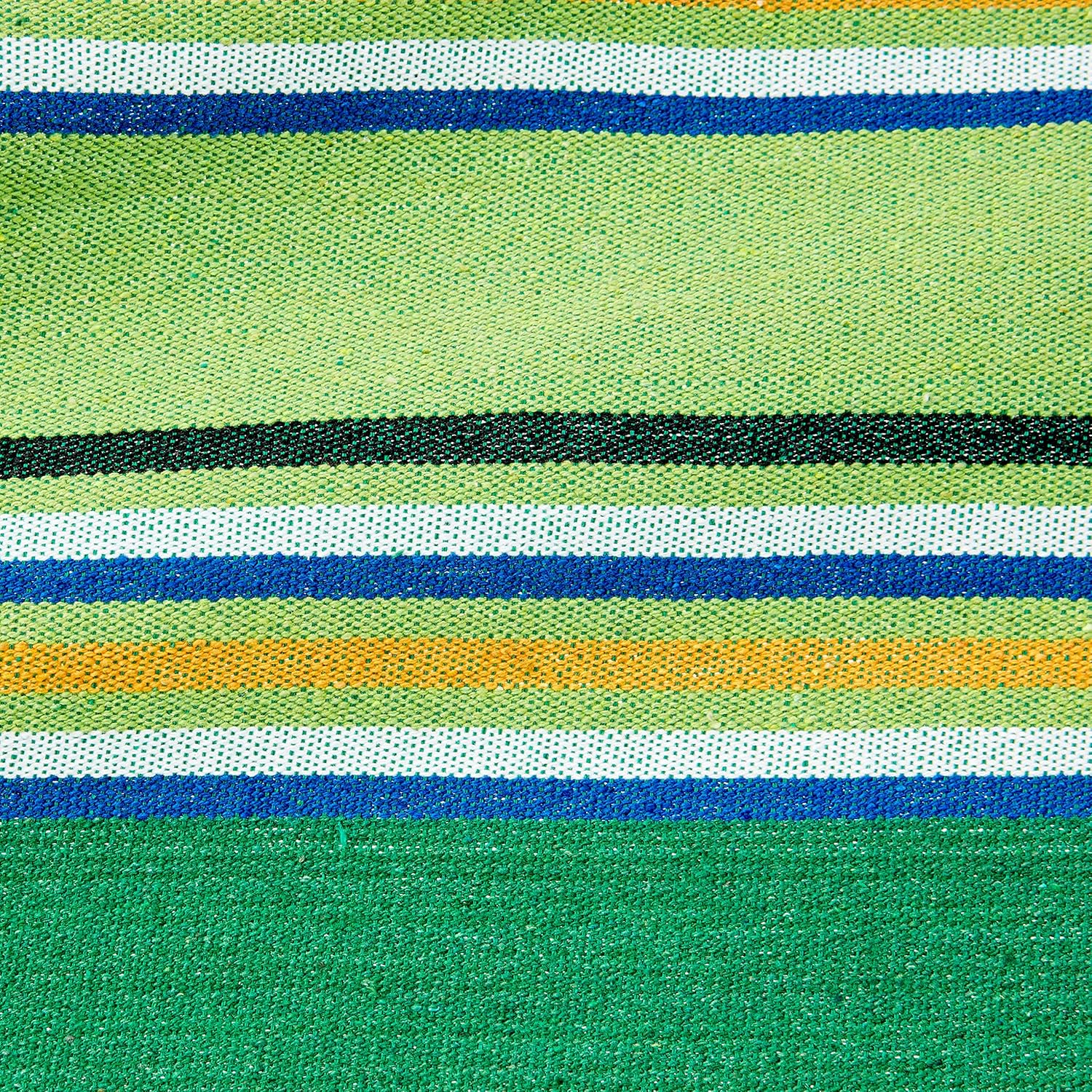 Amazon Basics Double Hammock with 9-Foot Space Saving Steel Stand and Carrying Case, 450 lb Capacity, Sunset Orange, Stripe, 110 x 47 x 43 inches - Grand Goldman