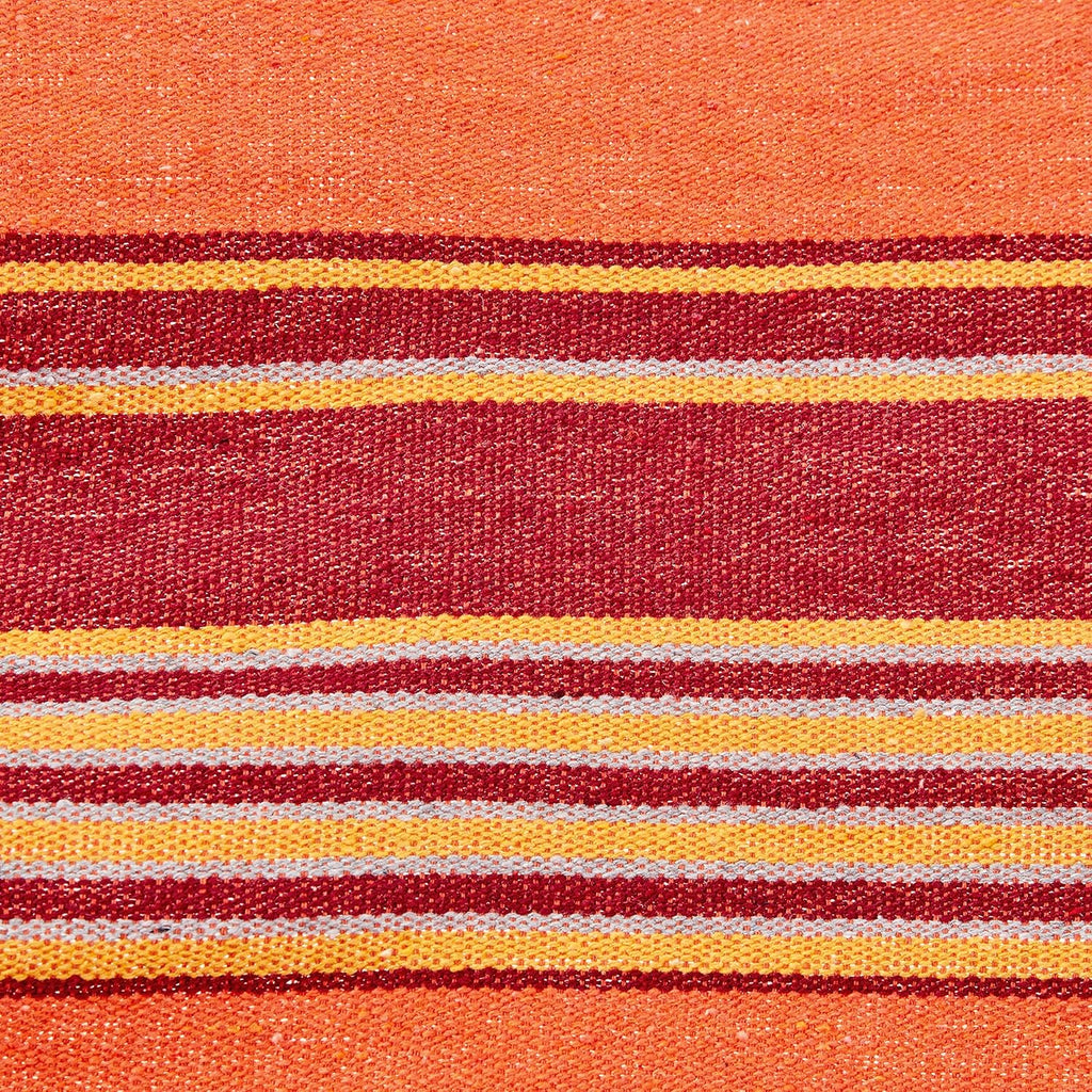 Amazon Basics Double Hammock with 9-Foot Space Saving Steel Stand and Carrying Case, 450 lb Capacity, Sunset Orange, Stripe, 110 x 47 x 43 inches - Grand Goldman