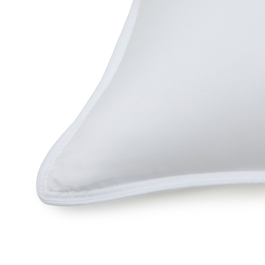 Amazon Basics Down Alternative Pillows for Stomach and Back Sleepers, Soft Density, Standard, Pack of 2, White, 26 in L x 20 in W - Grand Goldman