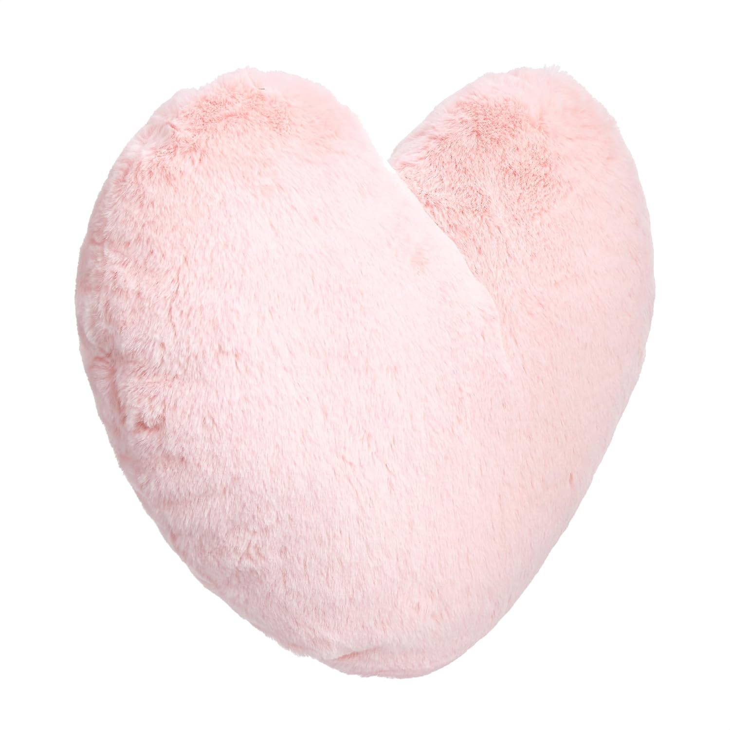 Amazon Basics Kids Pink Heart Pillow, Room Decor, 10.5 in x 4 in - Grand Goldman