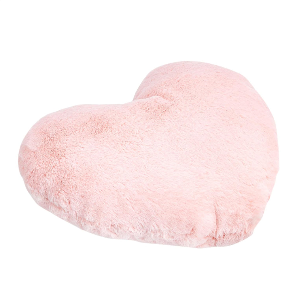 Amazon Basics Kids Pink Heart Pillow, Room Decor, 10.5 in x 4 in - Grand Goldman