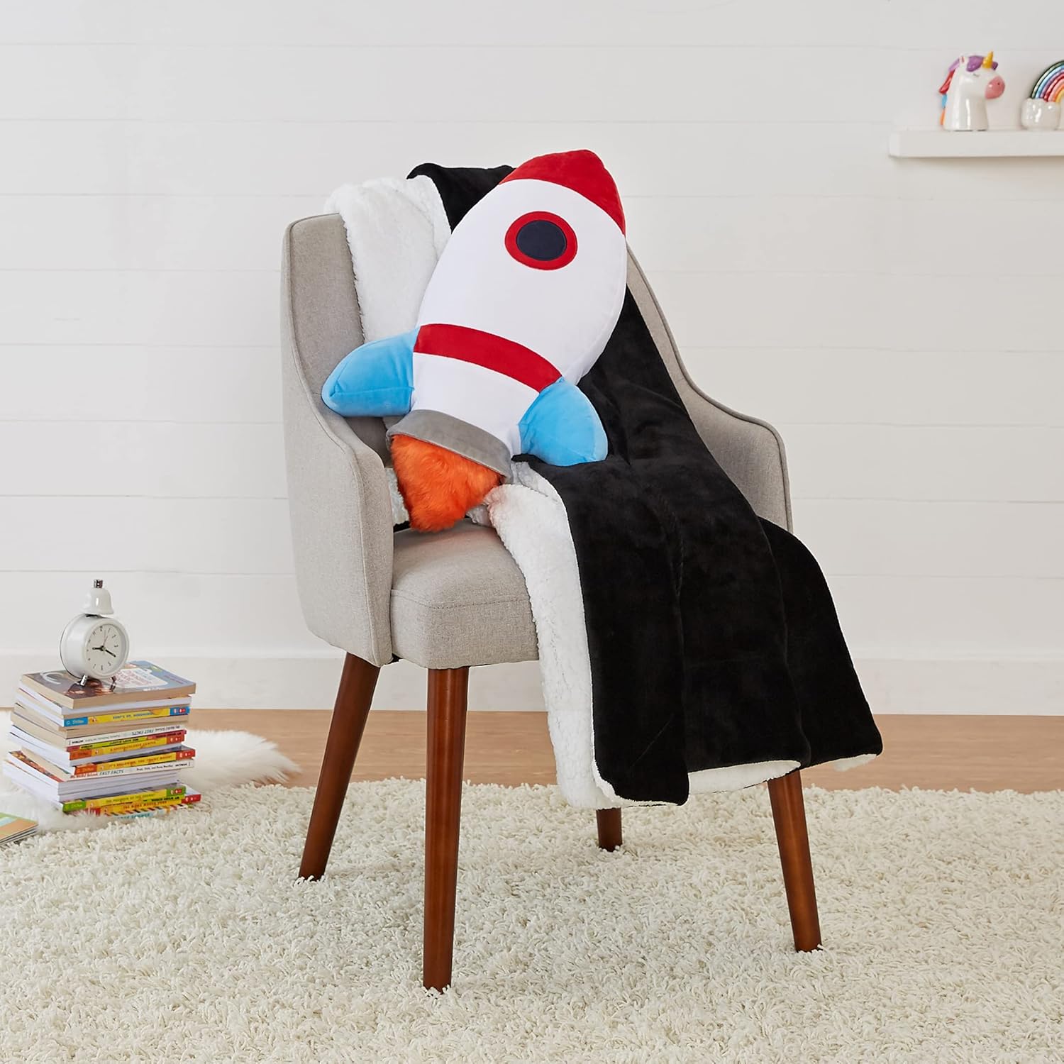 Amazon Basics Kids Pink Heart Pillow, Room Decor, 10.5 in x 4 in - Grand Goldman