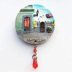 American USA Puerto Rico Street View Tourist Souvenir Decorative Hand Painting Crafts Gift Magnetic Fridge Magnets Home Decor - Grand Goldman