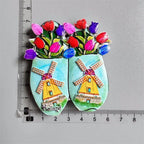 Amsterdam Netherlands Fridge Magnets Tourist Souvenir Holland Windmill Magnetic Refrigerator Stickers collection Home Decor Gift - Grand Goldman