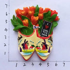 Amsterdam Netherlands Fridge Magnets Tourist Souvenir Holland Windmill Magnetic Refrigerator Stickers collection Home Decor Gift - Grand Goldman