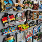 Andorra Manchester Groatia Austria Switzerland Jamaica Poland Panama Miami Boston Boavista Fridge magnets Refrigerator Sticker - Grand Goldman