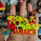 Andorra Manchester Groatia Austria Switzerland Jamaica Poland Panama Miami Boston Boavista Fridge magnets Refrigerator Sticker - Grand Goldman