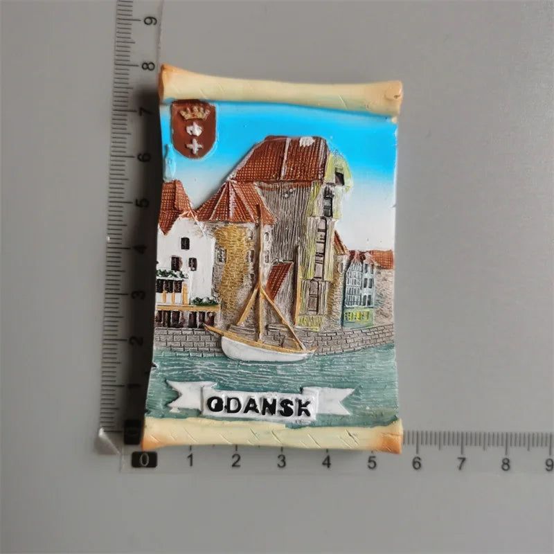 Andorra Manchester Groatia Austria Switzerland Jamaica Poland Panama Miami Boston Boavista Fridge magnets Refrigerator Sticker - Grand Goldman