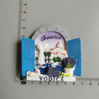 Andorra Manchester Groatia Austria Switzerland Jamaica Poland Panama Miami Boston Boavista Fridge magnets Refrigerator Sticker - Grand Goldman